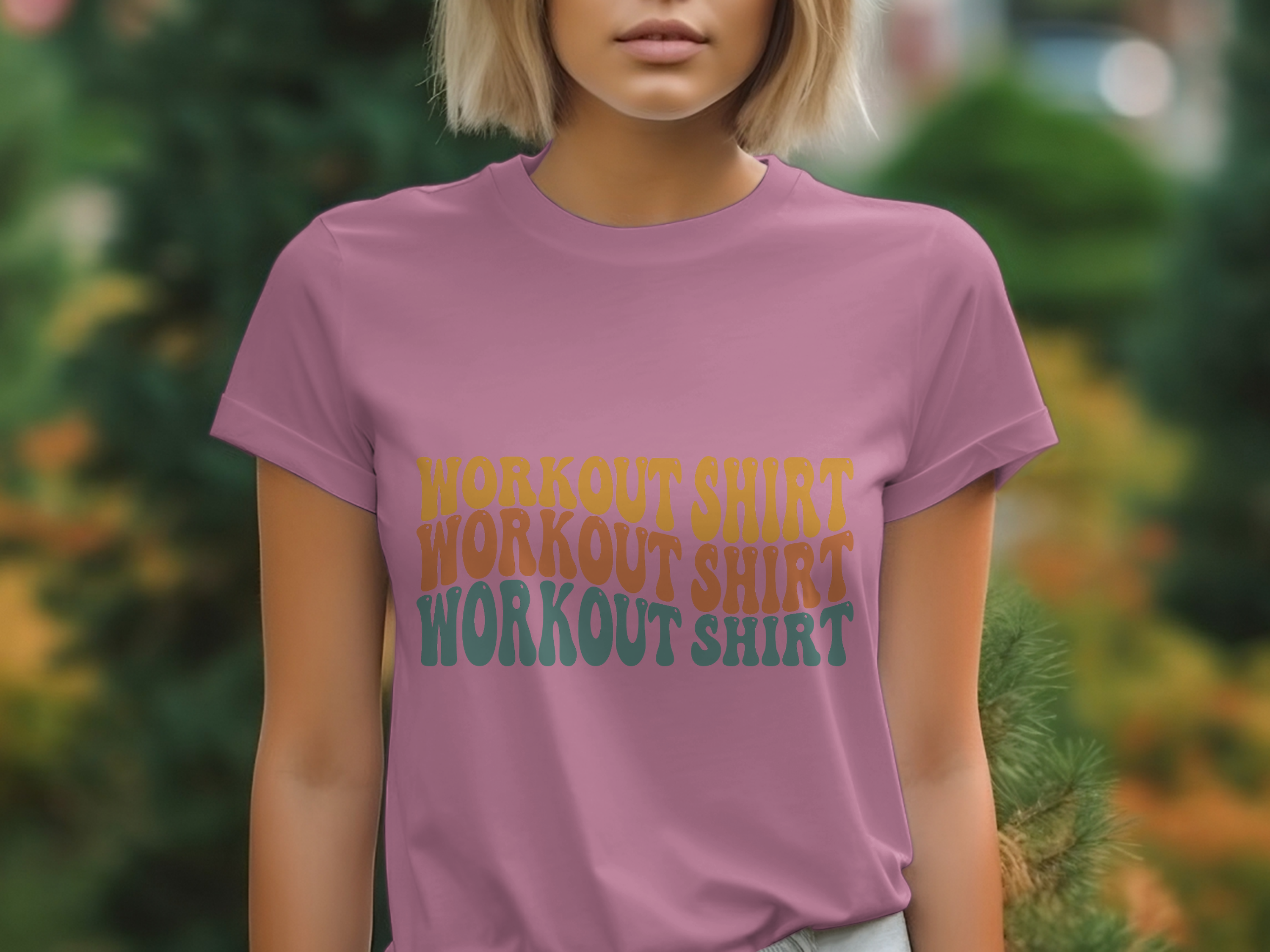 Fitness-Gym-Colorful Bold Workout