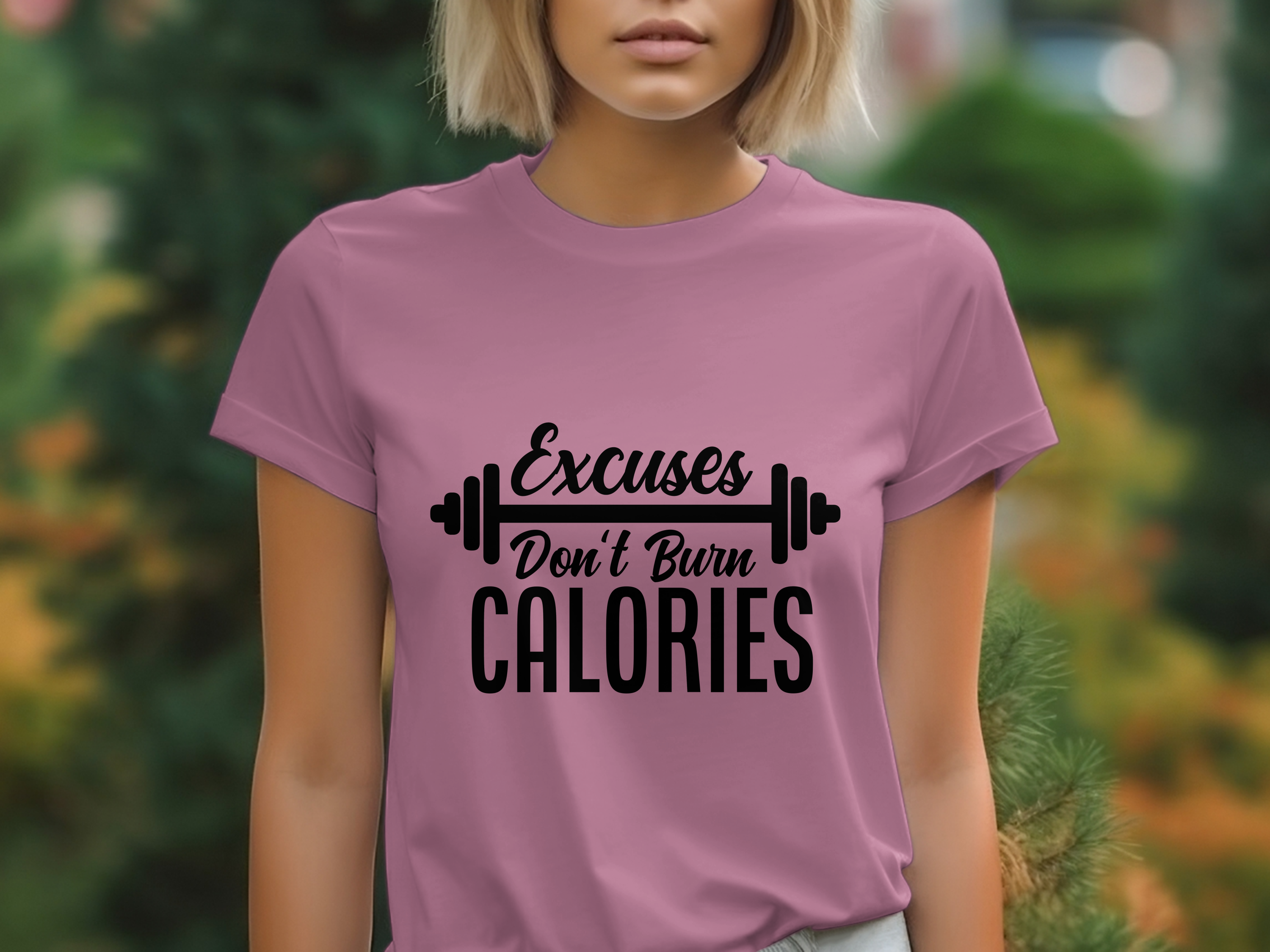Fitness-Gym-Excuses Don't Burn Calories