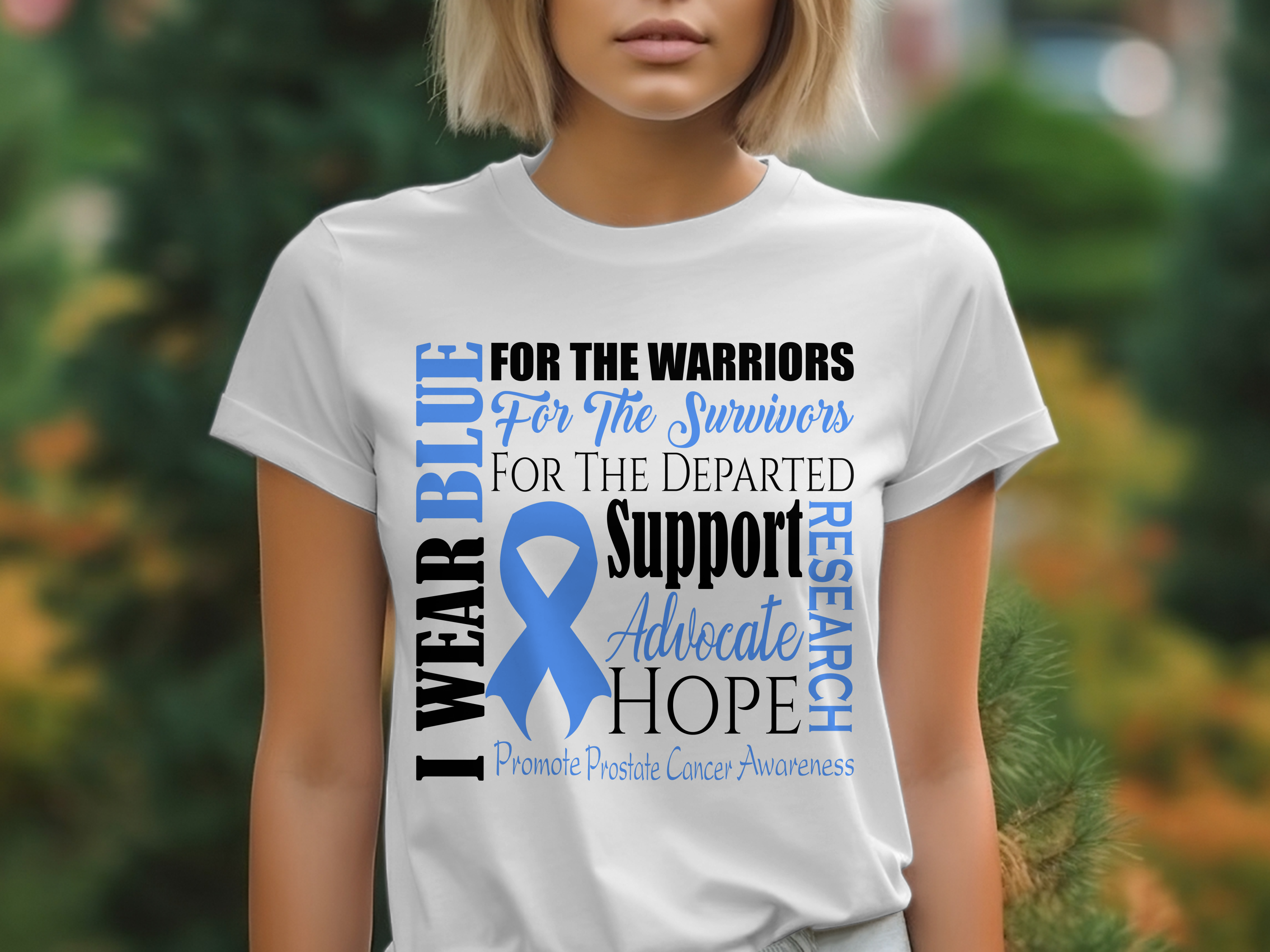 Causes-Cancer-Wear Blue for the Warriors Survivors