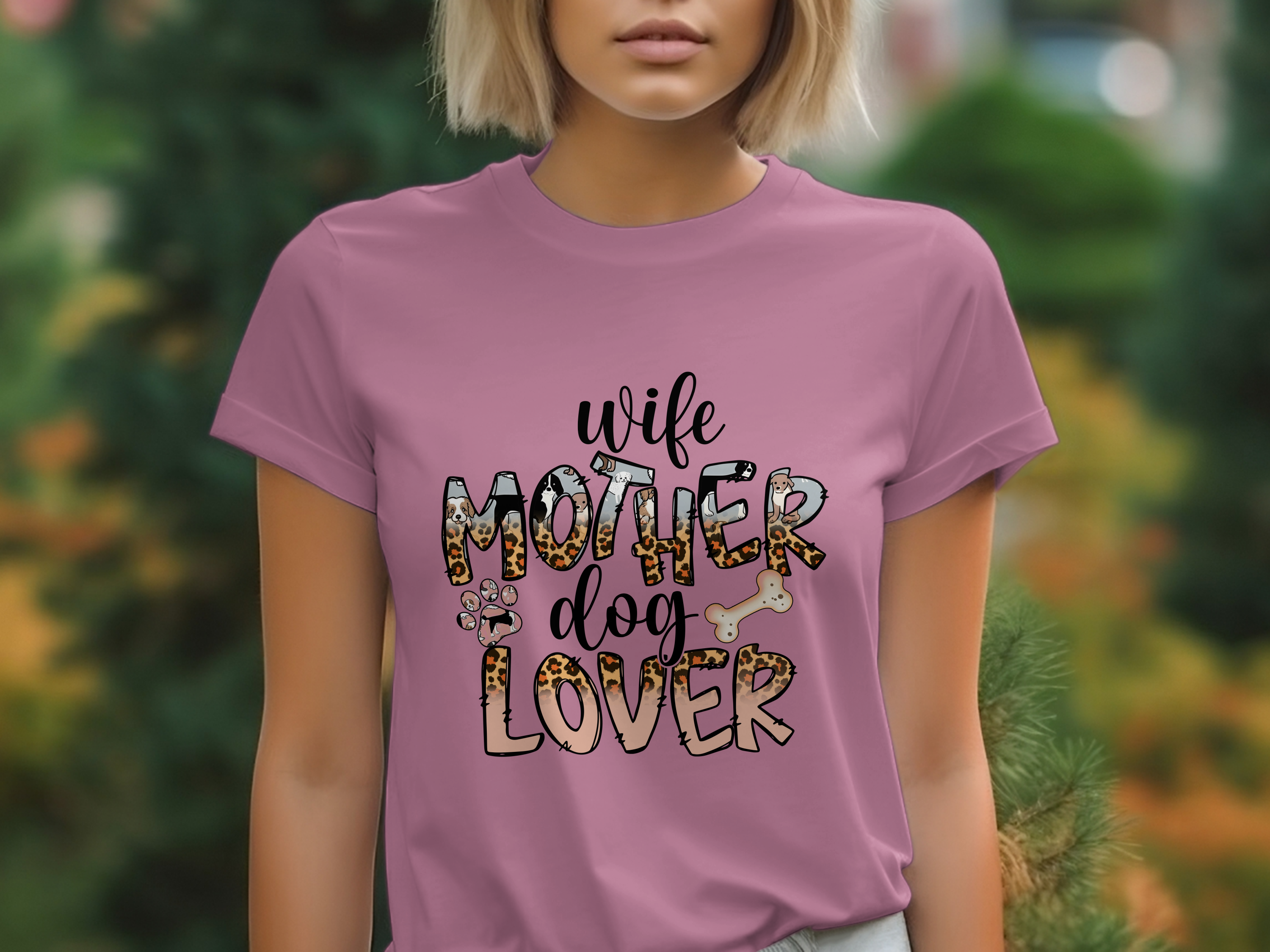 Animals-Dog-Wife Mother Dog Lover