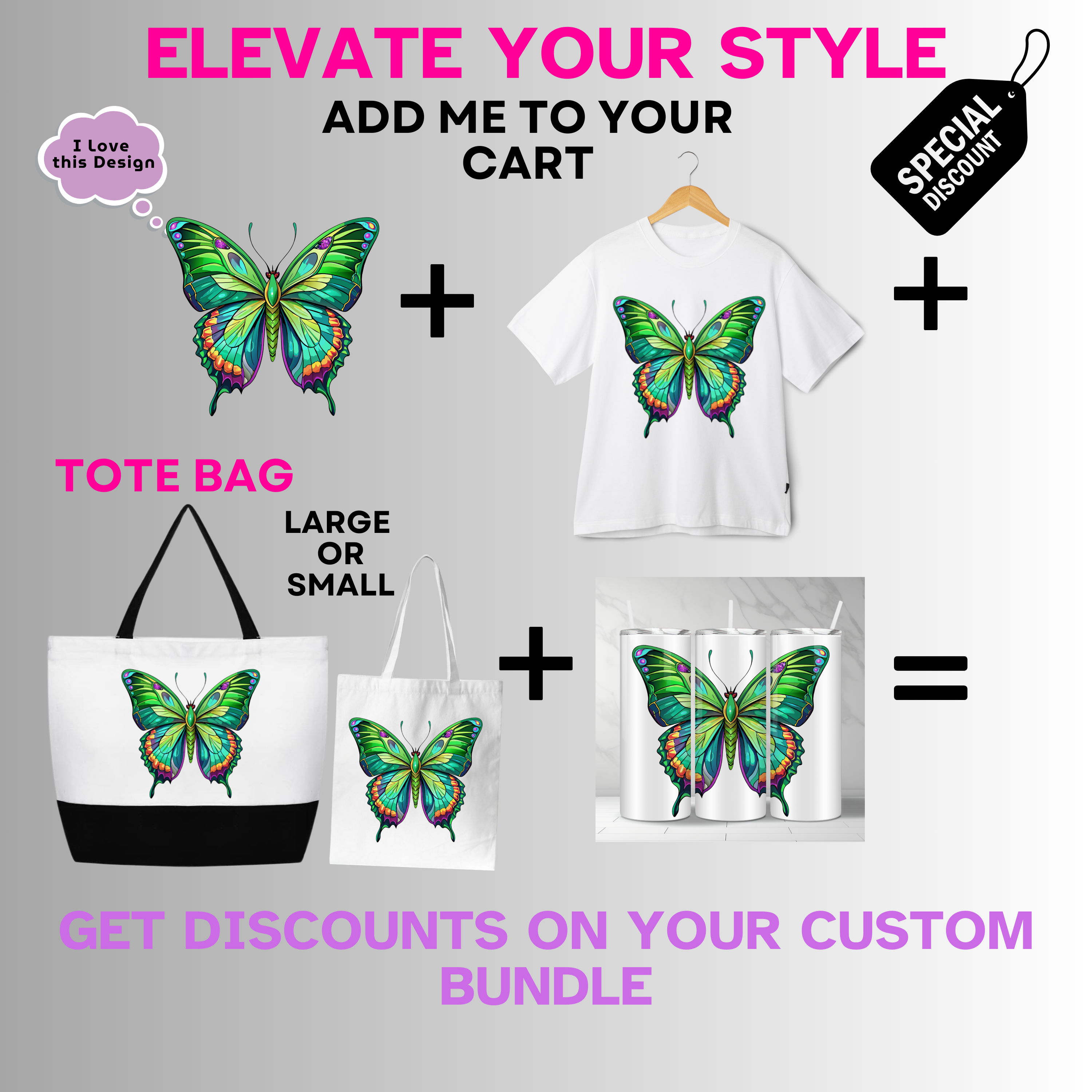 Animals-Bugs-Butterfly Colorful