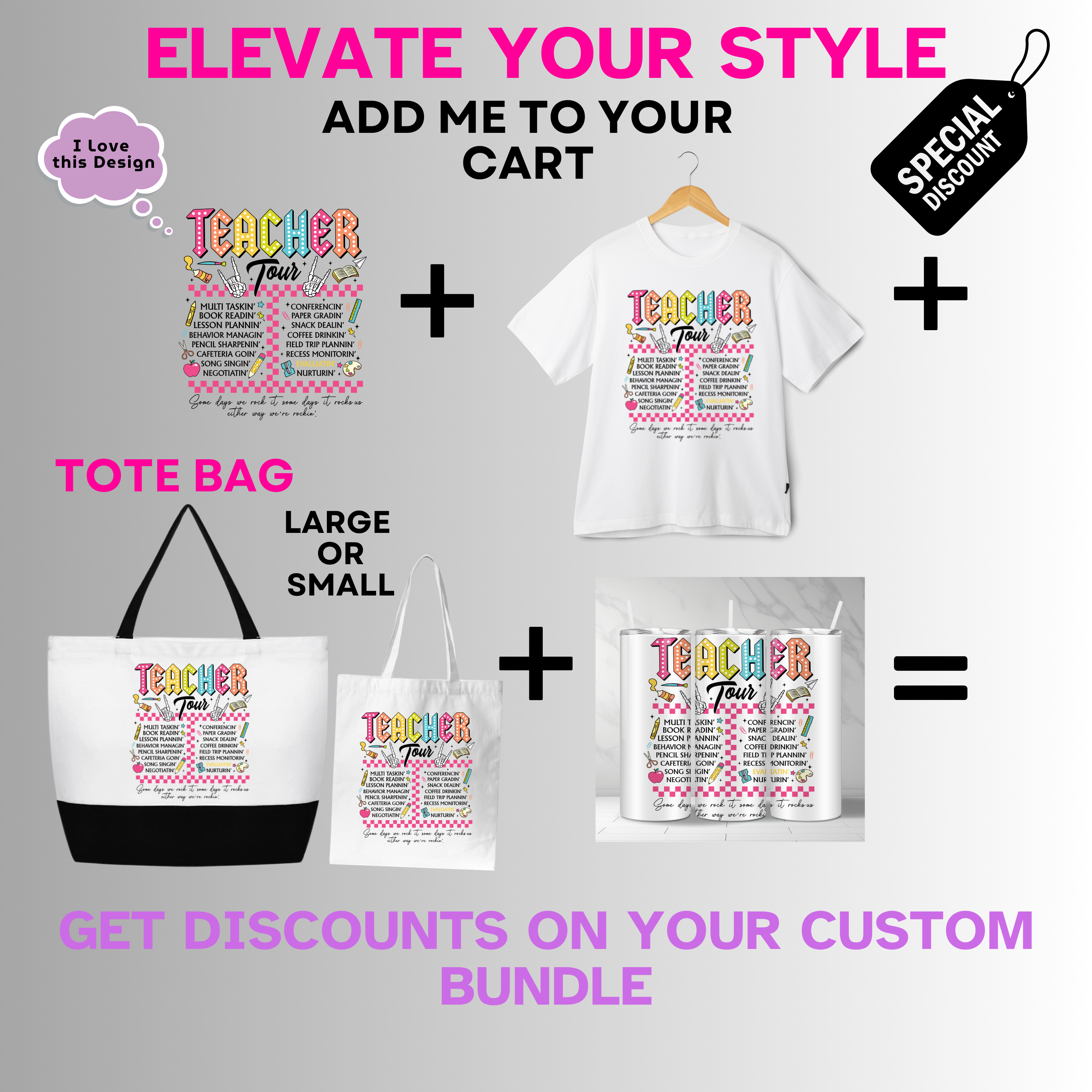 Professional-Teacher-Teacher Tour Multi Tasking