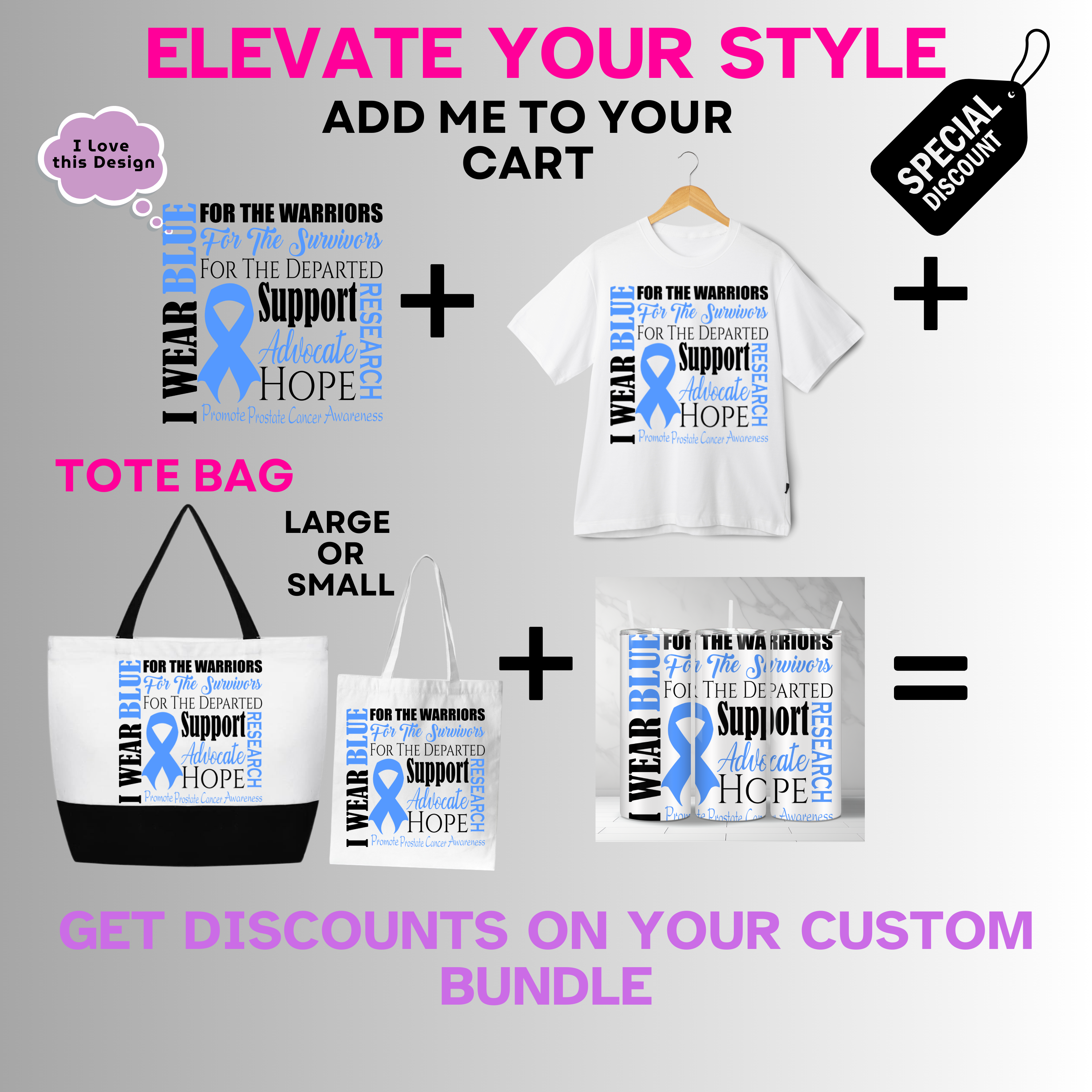 Causes-Cancer-Wear Blue for the Warriors Survivors