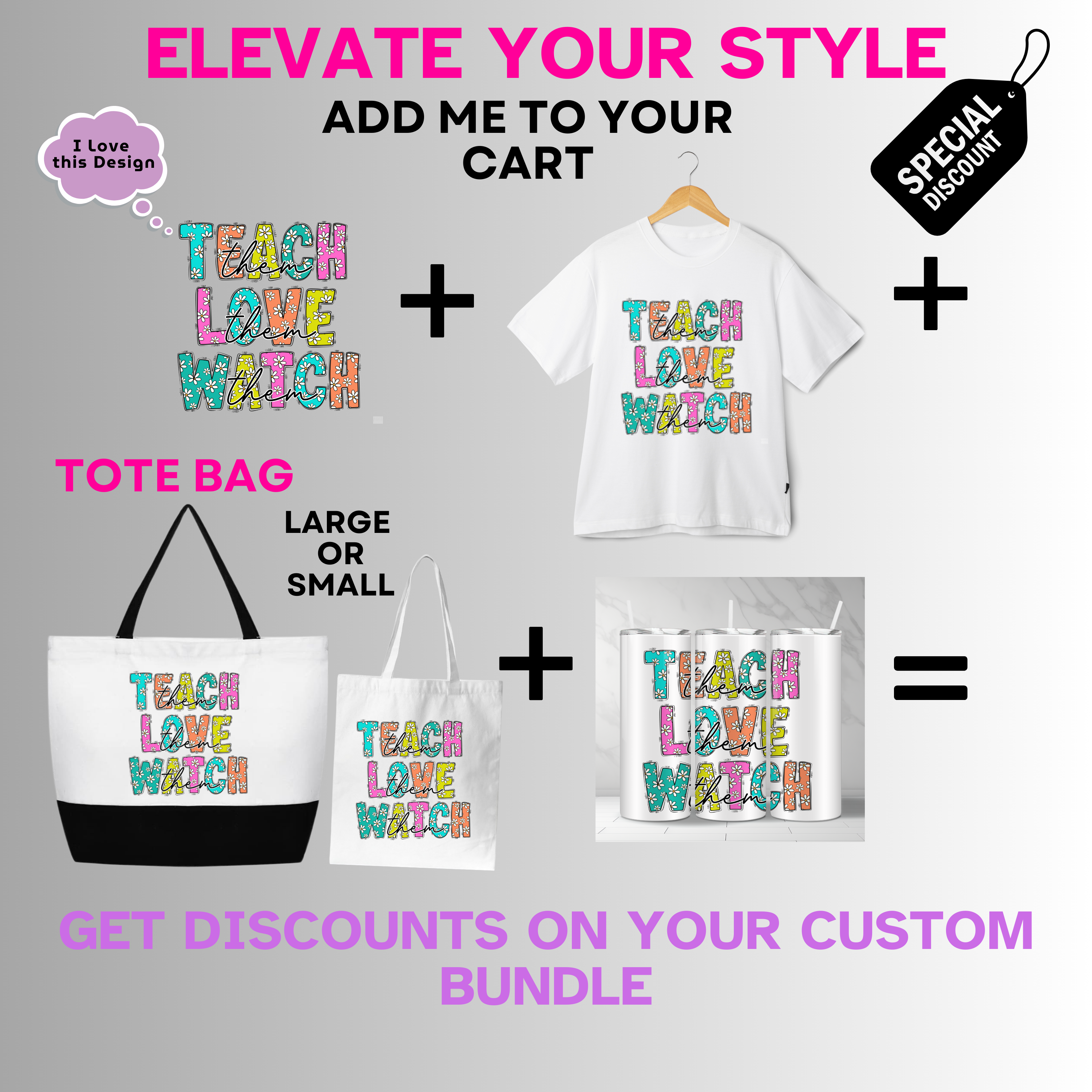 Professional-Teacher-Teach Them Love Them Watch Them