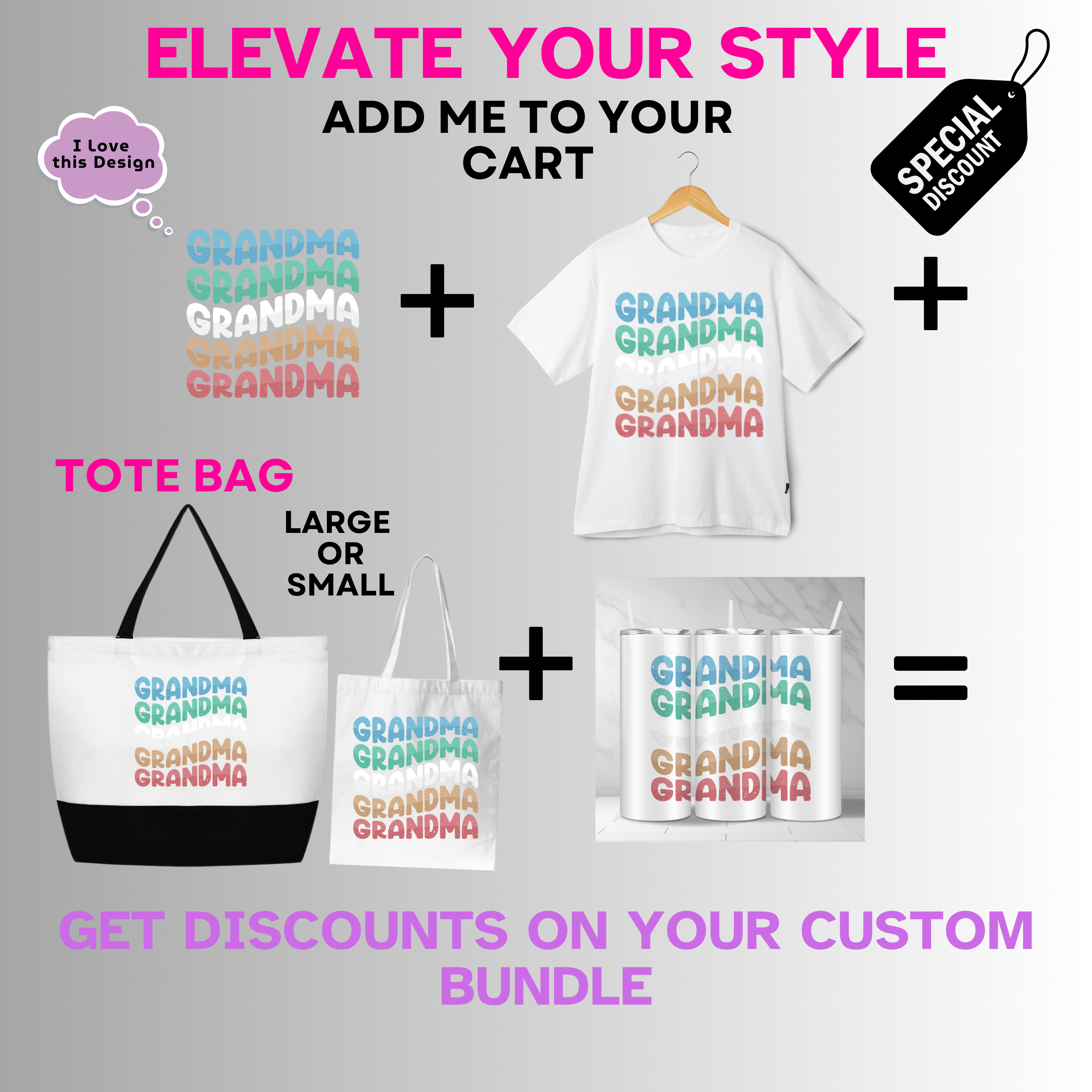 Holiday-Mother's Day-Grandma Colorful