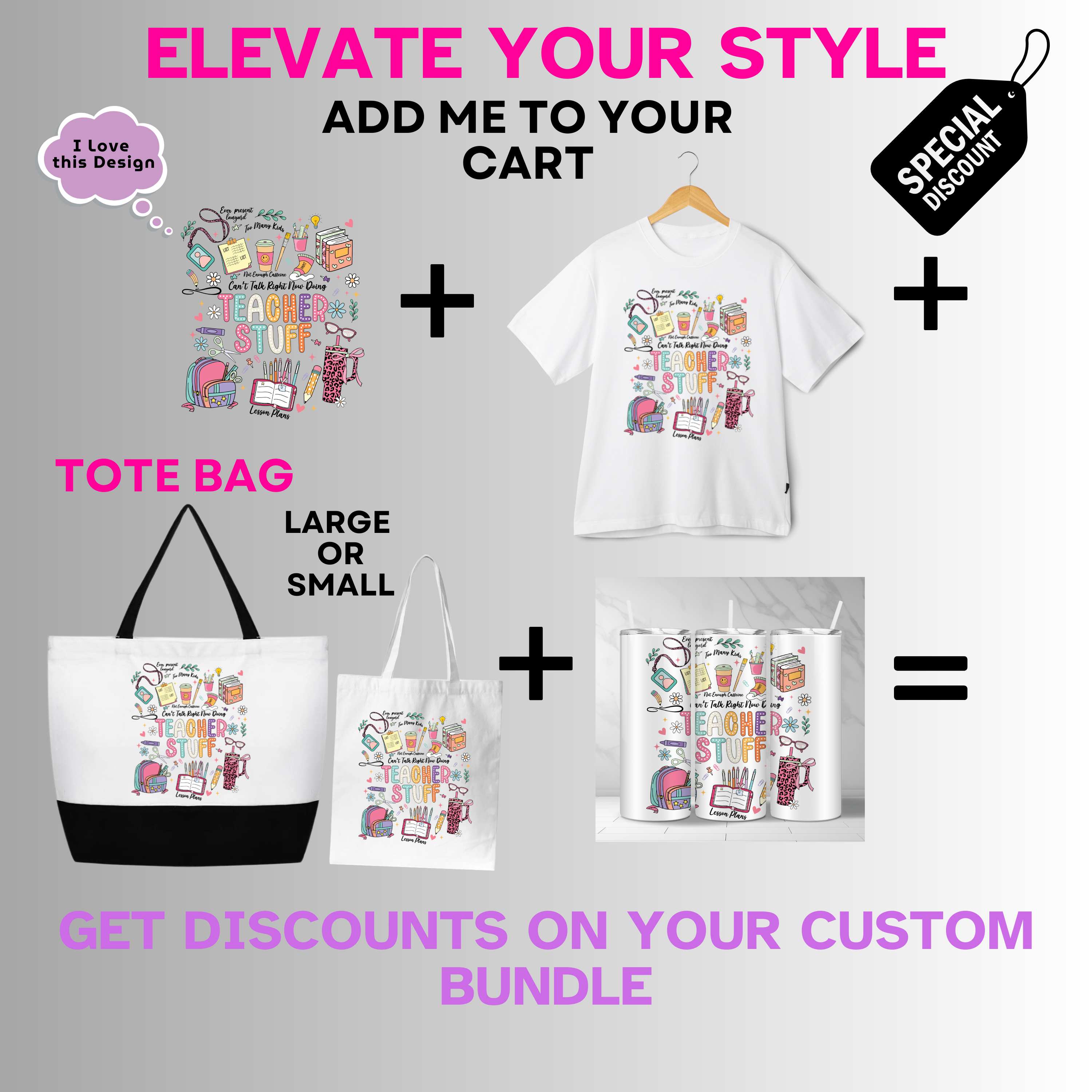 Professional-Teacher-Fun Teacher Stuff Not Enough Caffeine Ever