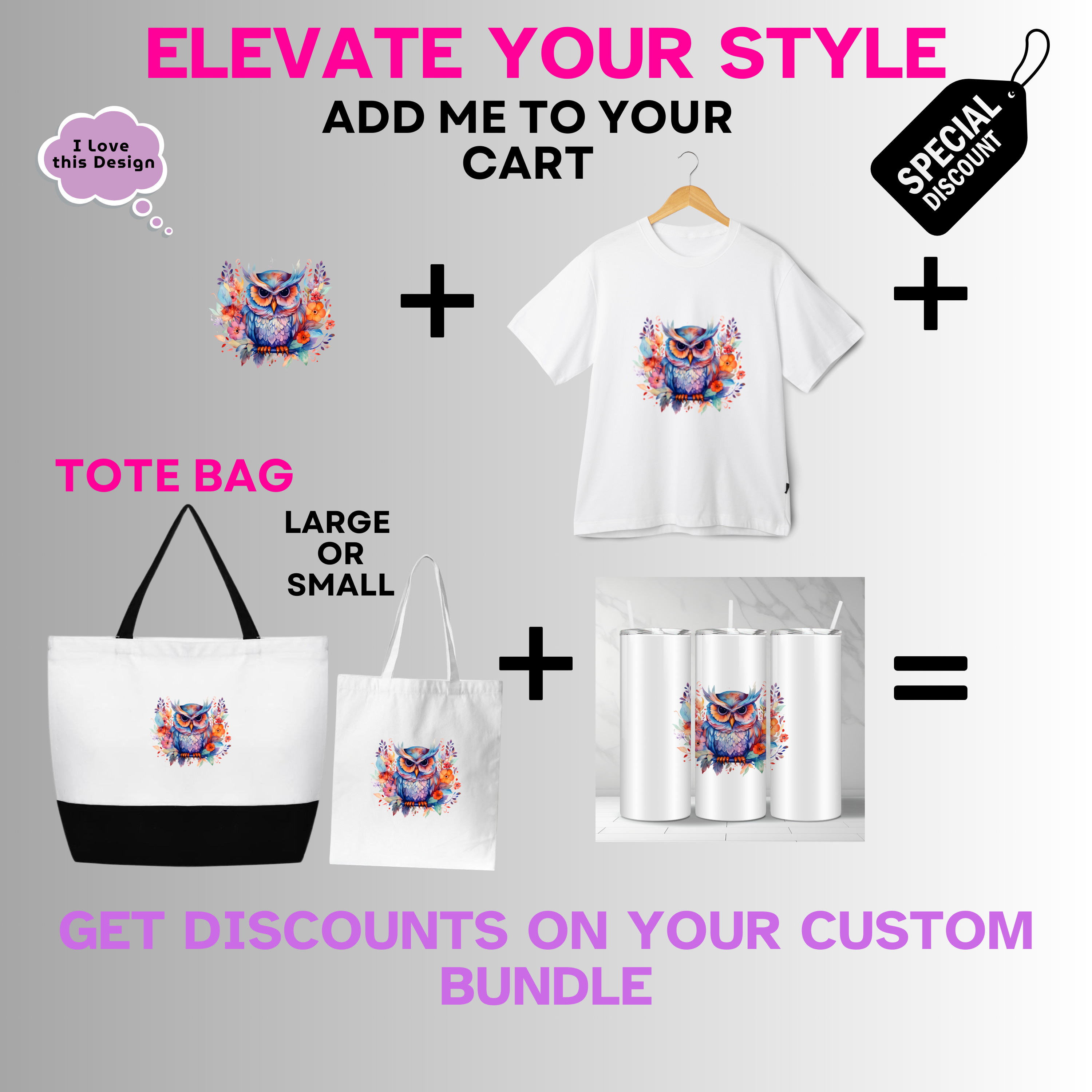 Animals-Misc-Colorful Owl Art