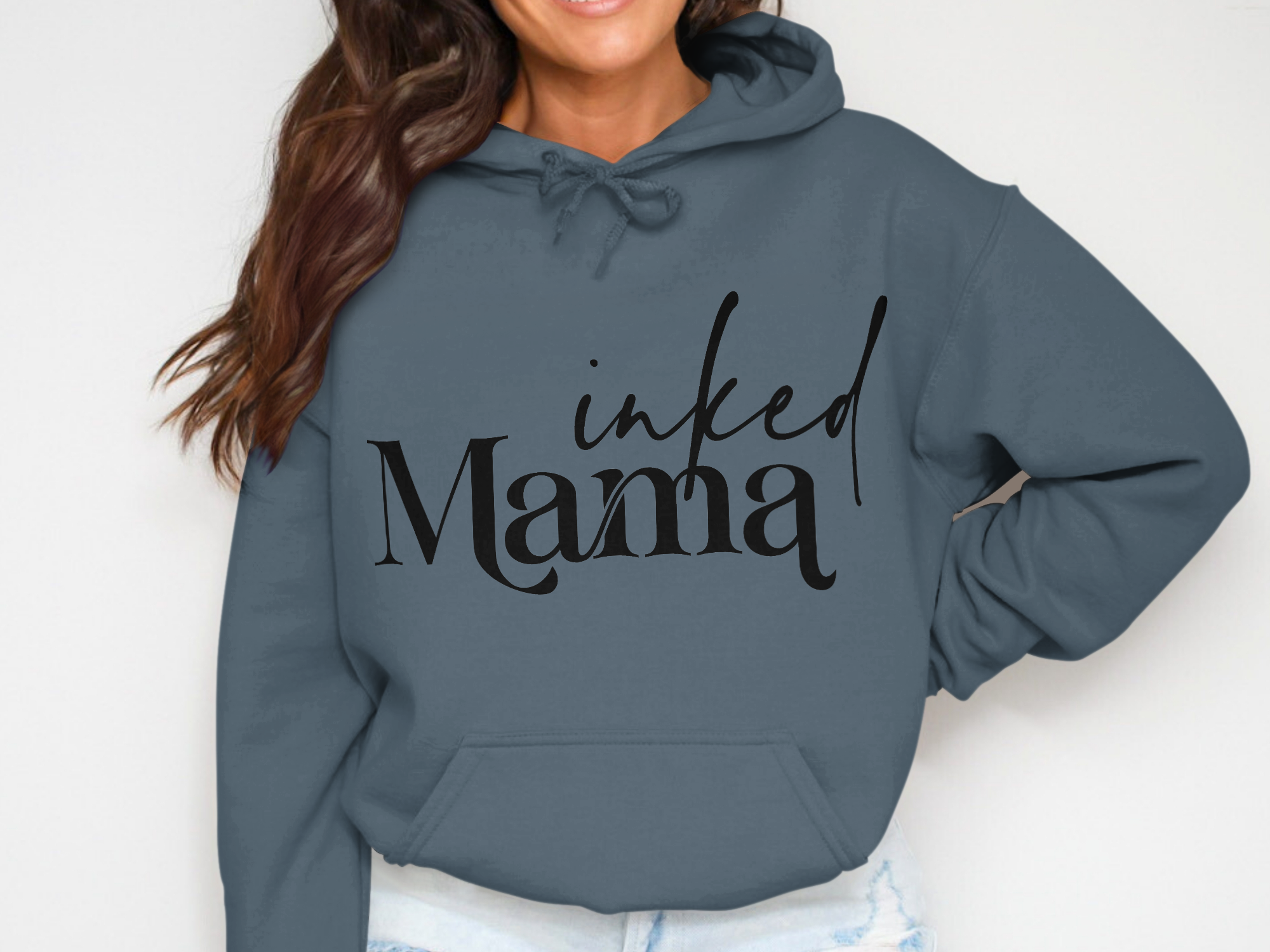 Holiday-Mother's Day- Inked Mama Graphic Black Letters