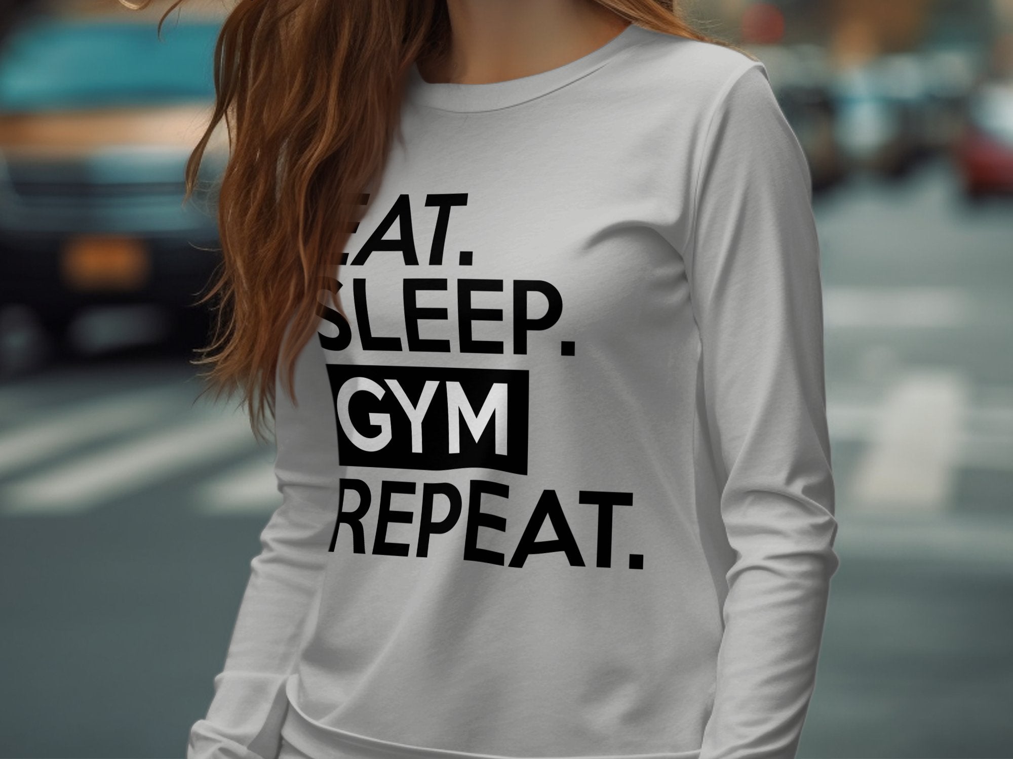 Fitness-Gym-Eat Sleep Gym Repeat