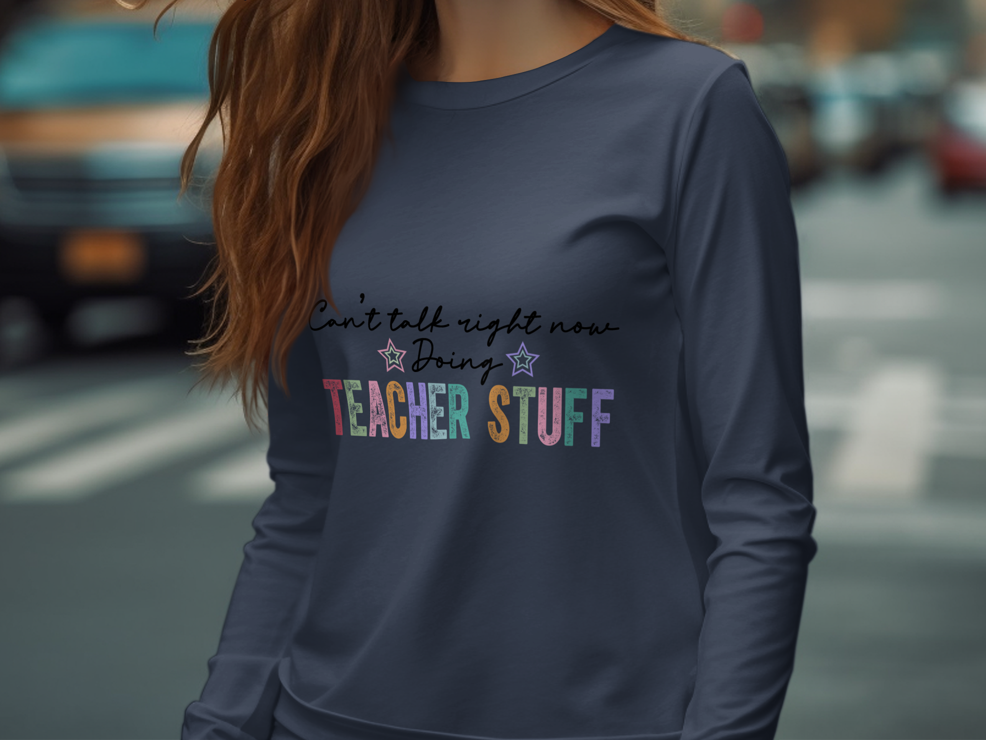 Professional-Teacher-Can't talk right now Doing Teacher Stuff Star