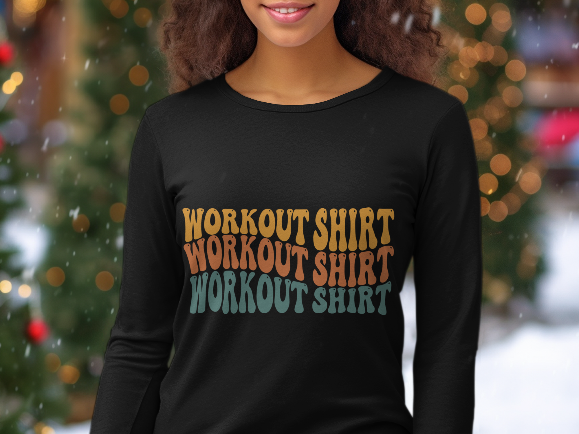 Fitness-Gym-Colorful Bold Workout