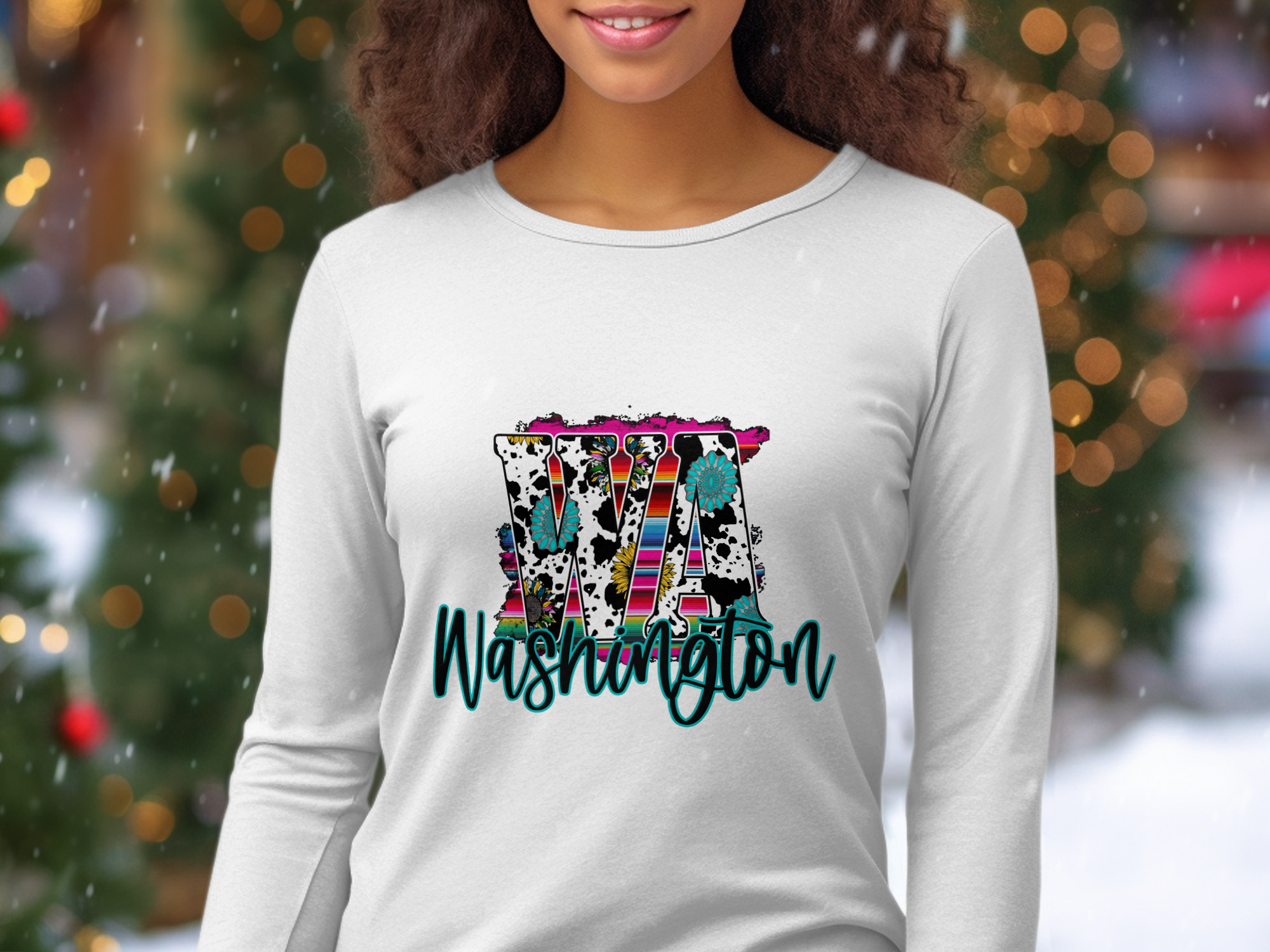 Outdoors-PNW-Washington WA Western Cow Print