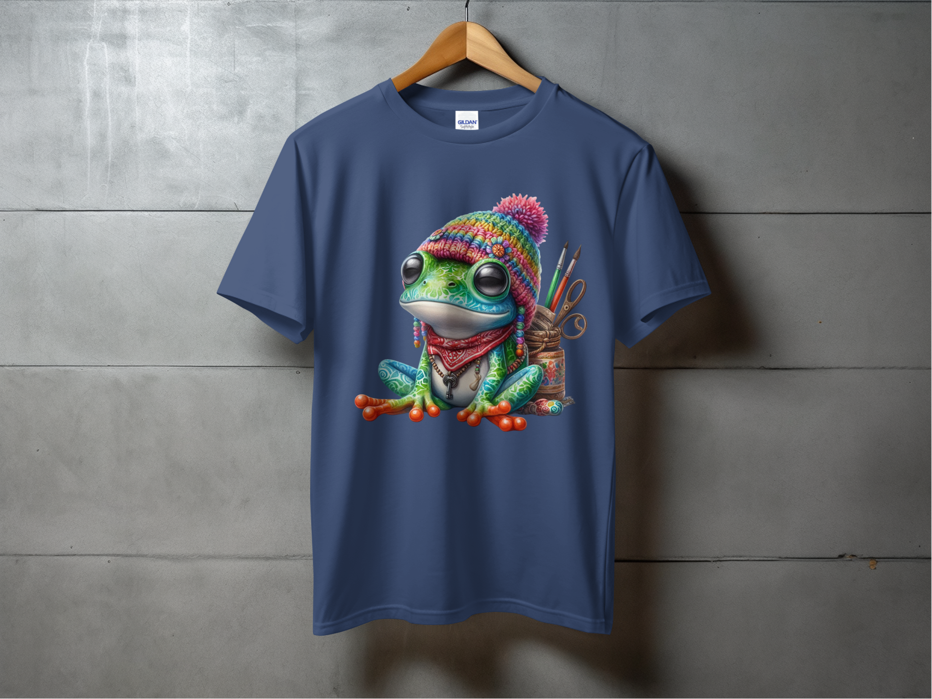 Animals-Misc-Colorful Frog Groovy