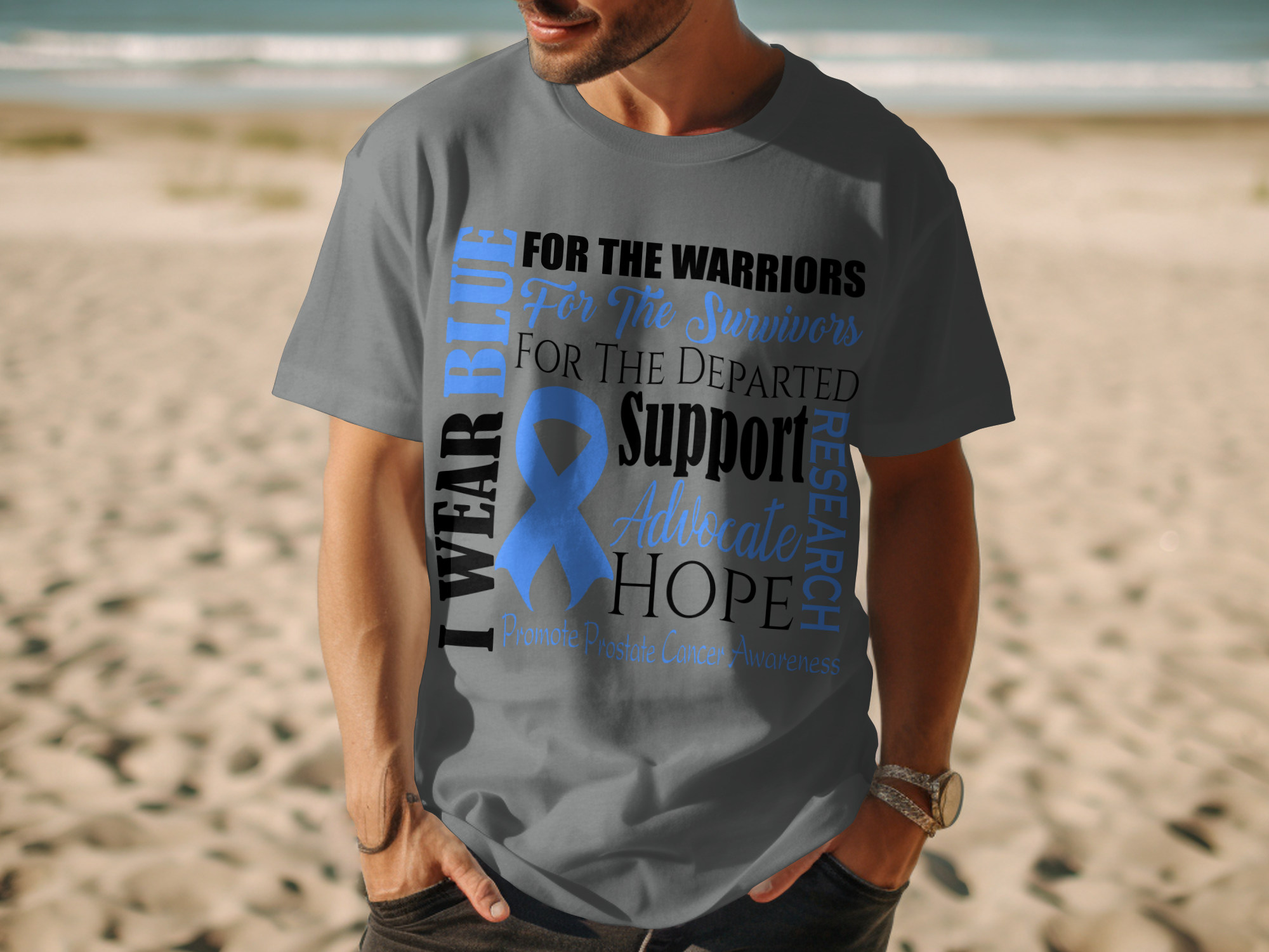 Causes-Cancer-Wear Blue for the Warriors Survivors