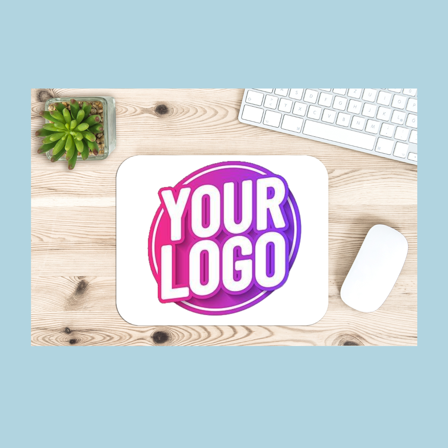 Custom Logo Mouse Pad