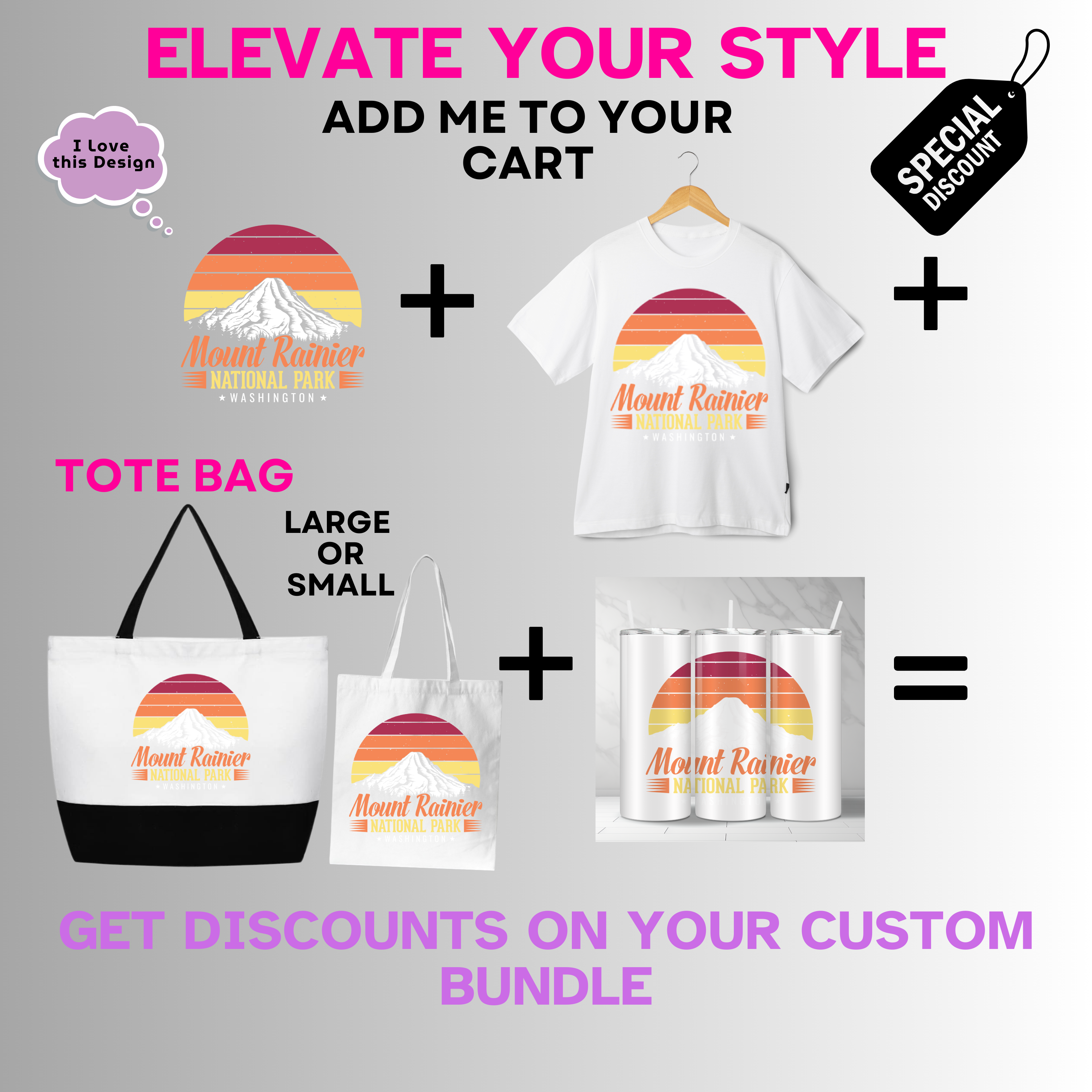 Outdoors-PNW-Sunset Mount Rainier National Park