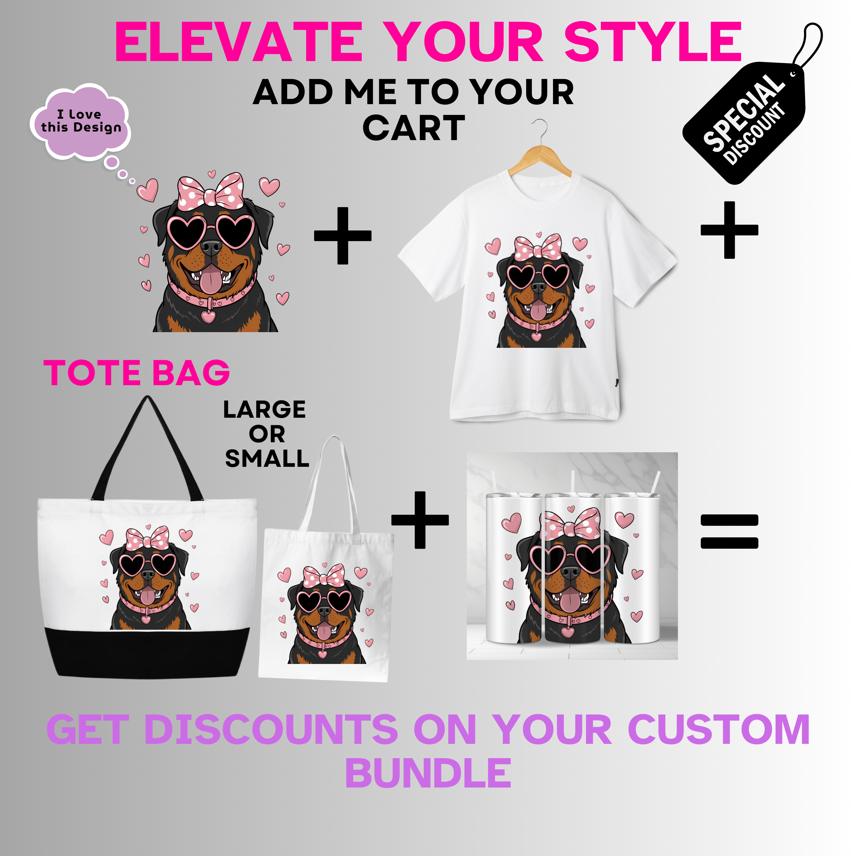 Holiday-Valentine's Day-Smiling Dog With Heart Sunglasses and Bow