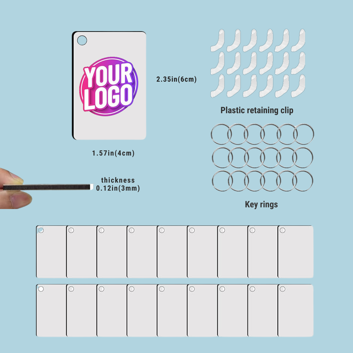 Custom Logo KeyChain