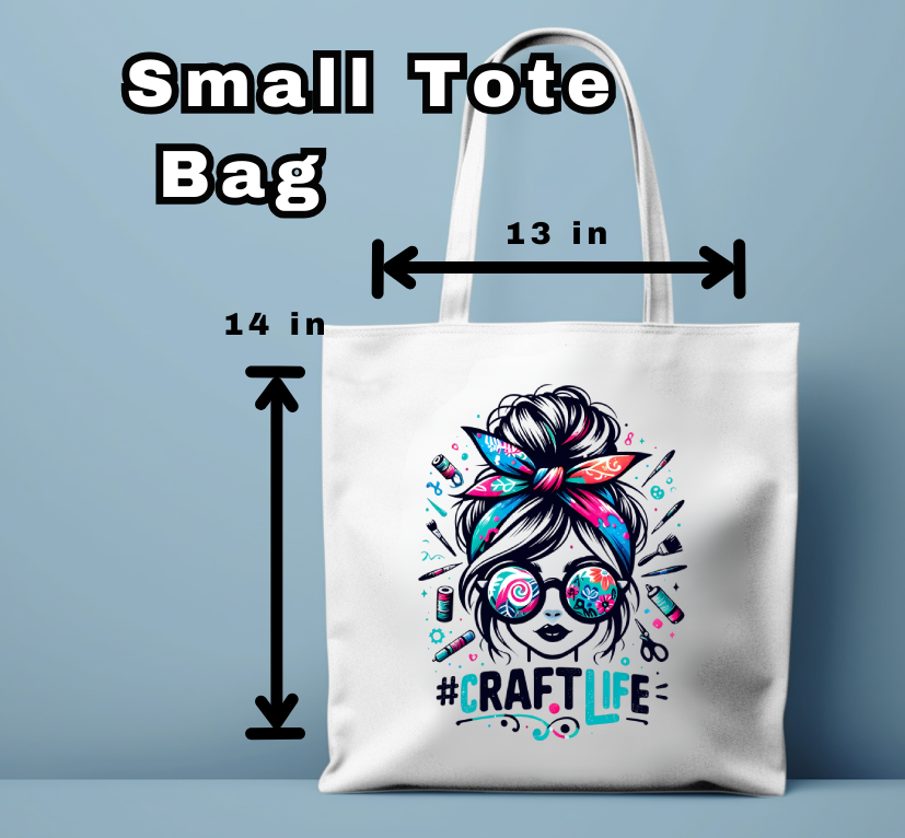 Tote Bag-#CraftLife-Trendy Art Craft Life