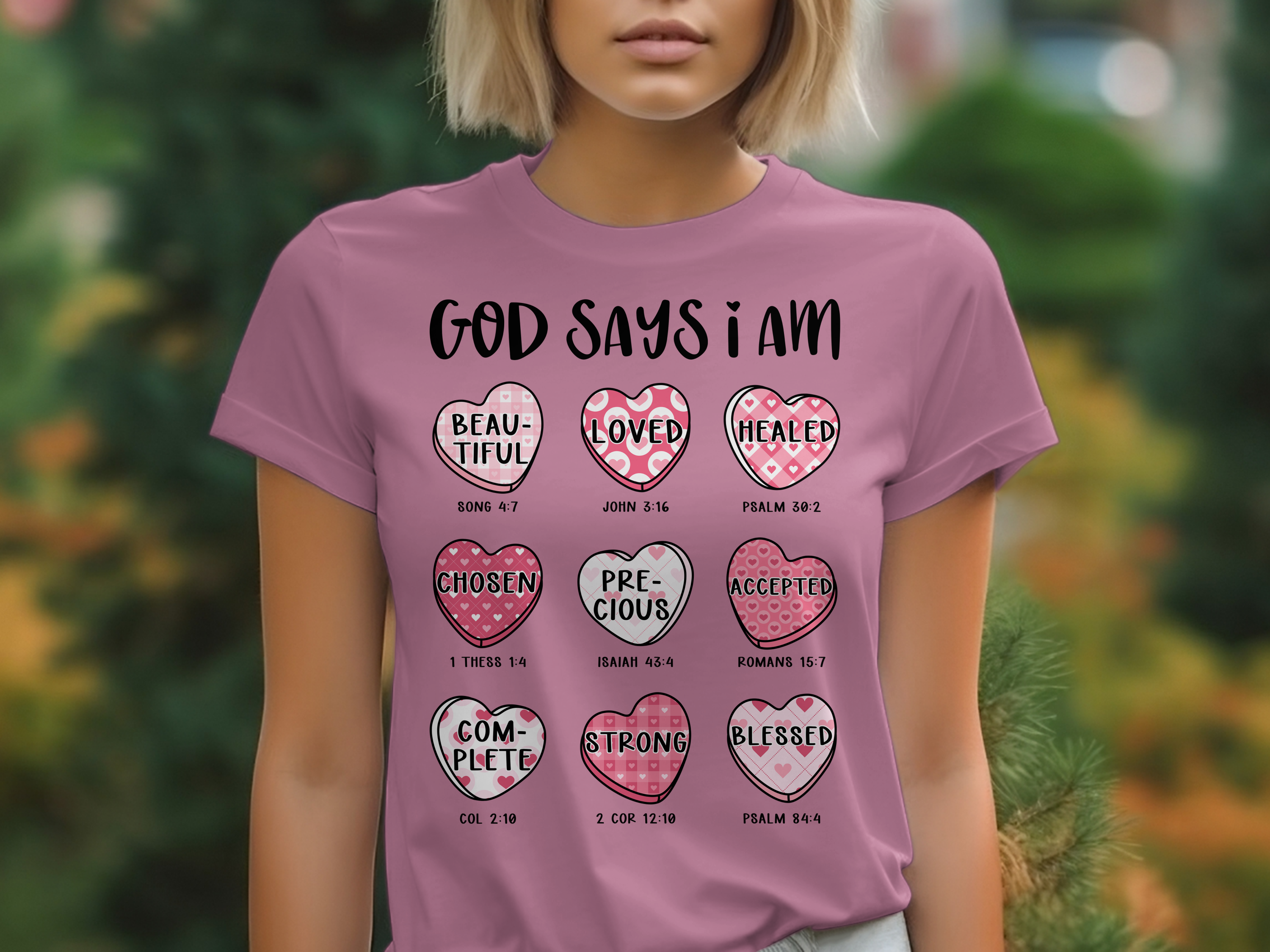 Holiday-Valentine's Day-Positive Affirmations Heart