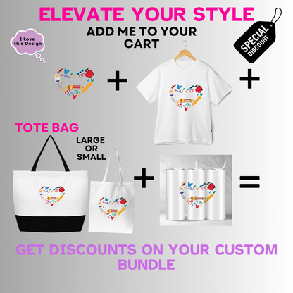Professional-Teacher-Cute Heart Shape School Supplies