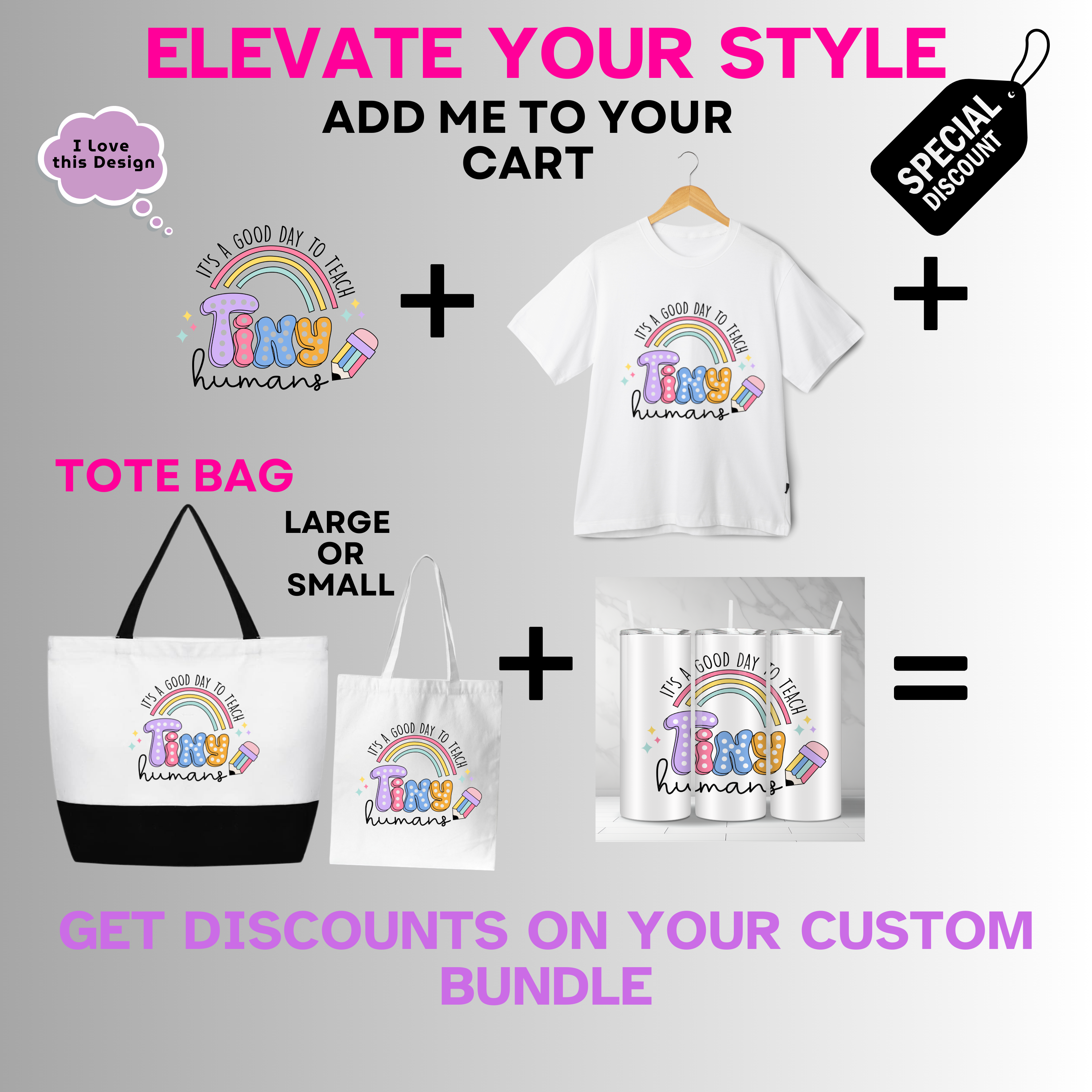 Professional-Teacher-It's a Good Day to Teach Tiny Humans