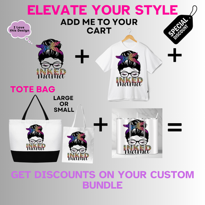 Trending-Popular-Colorful Leopard Print Inked Mama