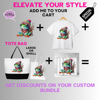 Animals-Misc-Colorful Frog Groovy