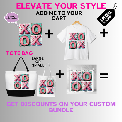 Holiday-Valentine's Day-Cute Colorful XOXO