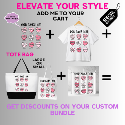 Holiday-Valentine's Day-Positive Affirmations Heart