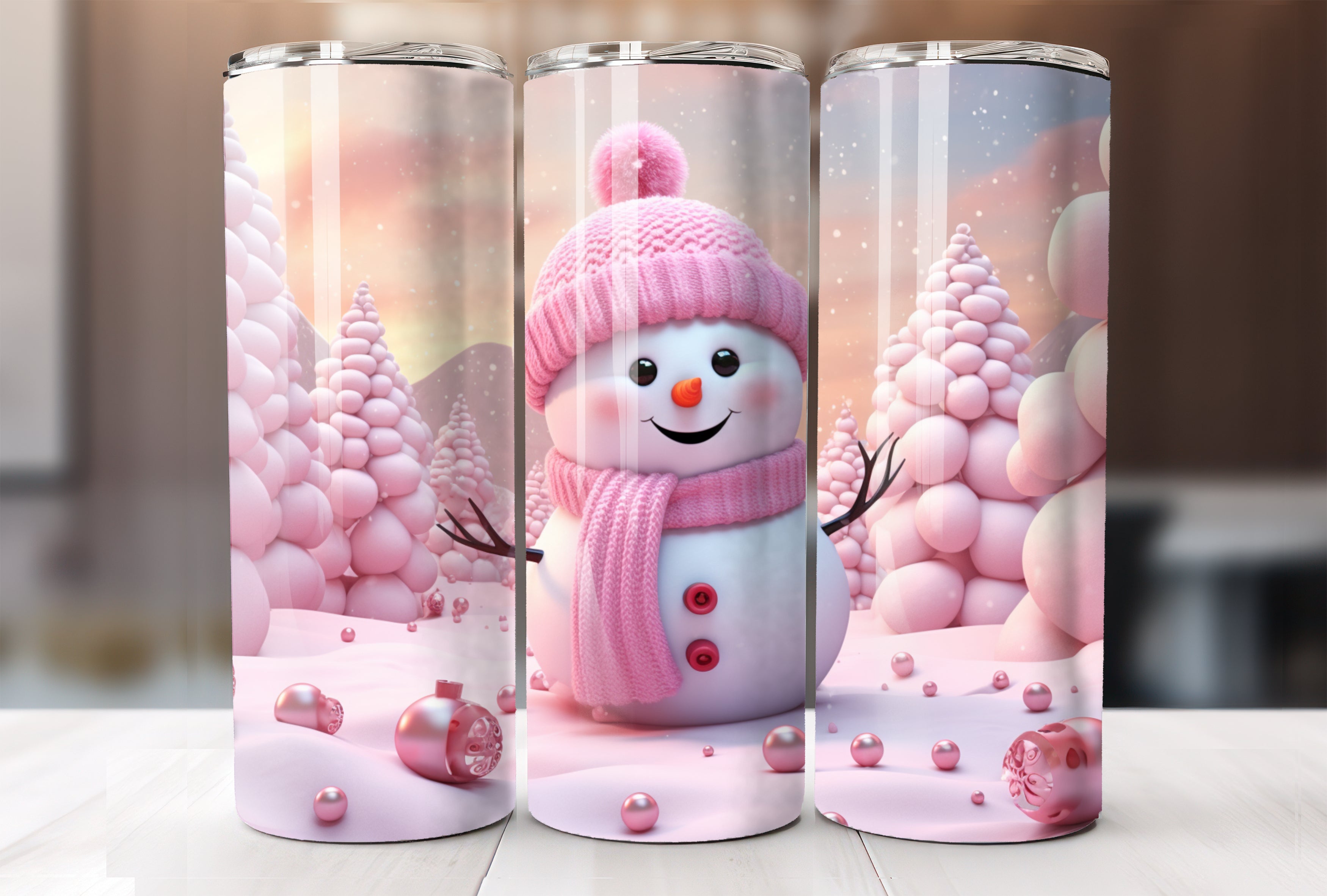 Holiday Tumbler Set 4