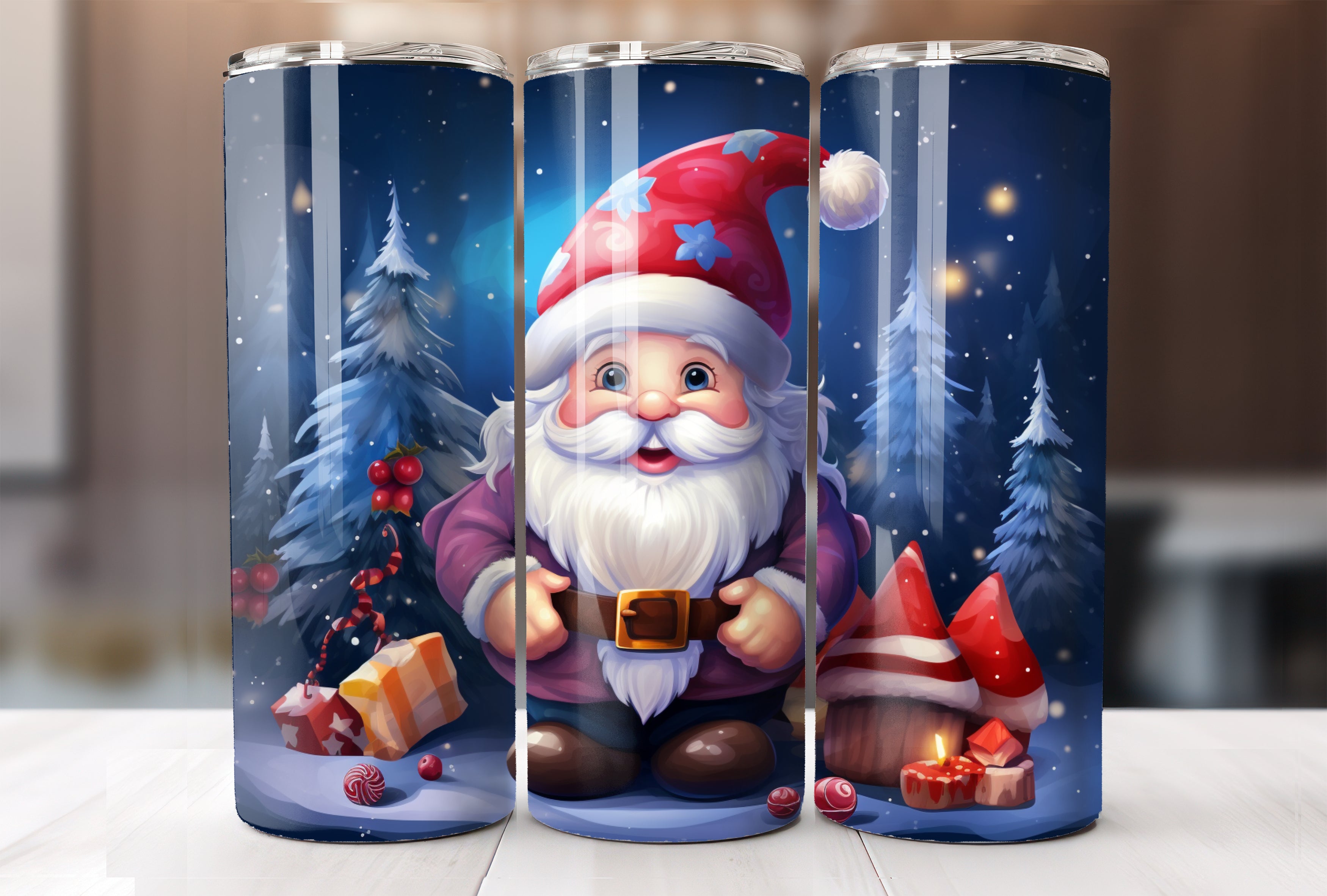 Holiday Tumbler Set 4