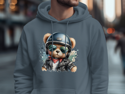 Animals-Misc-Cute Biker Bear