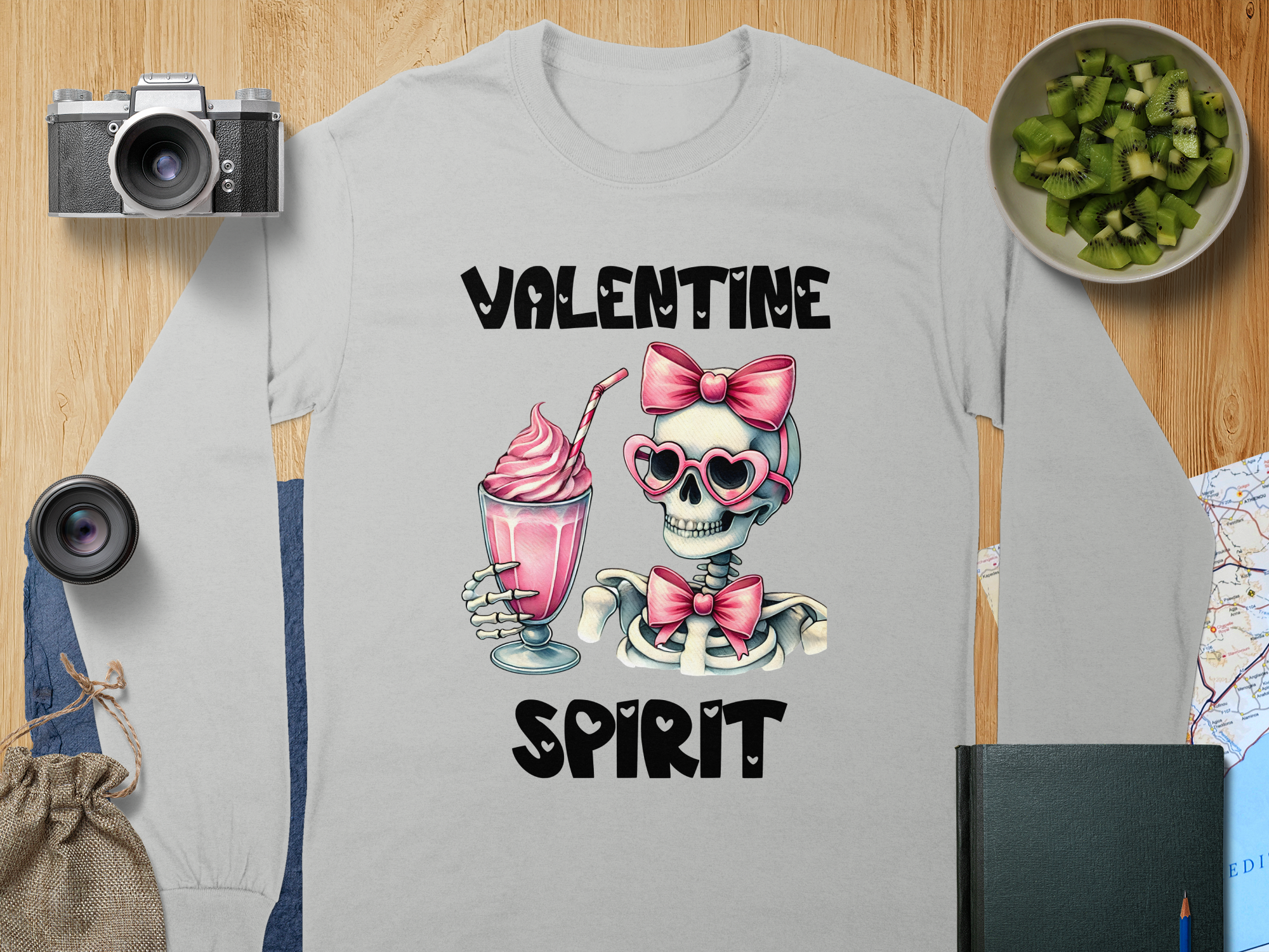 Holiday-Valentine's Day-Valentine Spirit Skeleton