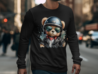 Animals-Misc-Cute Biker Bear