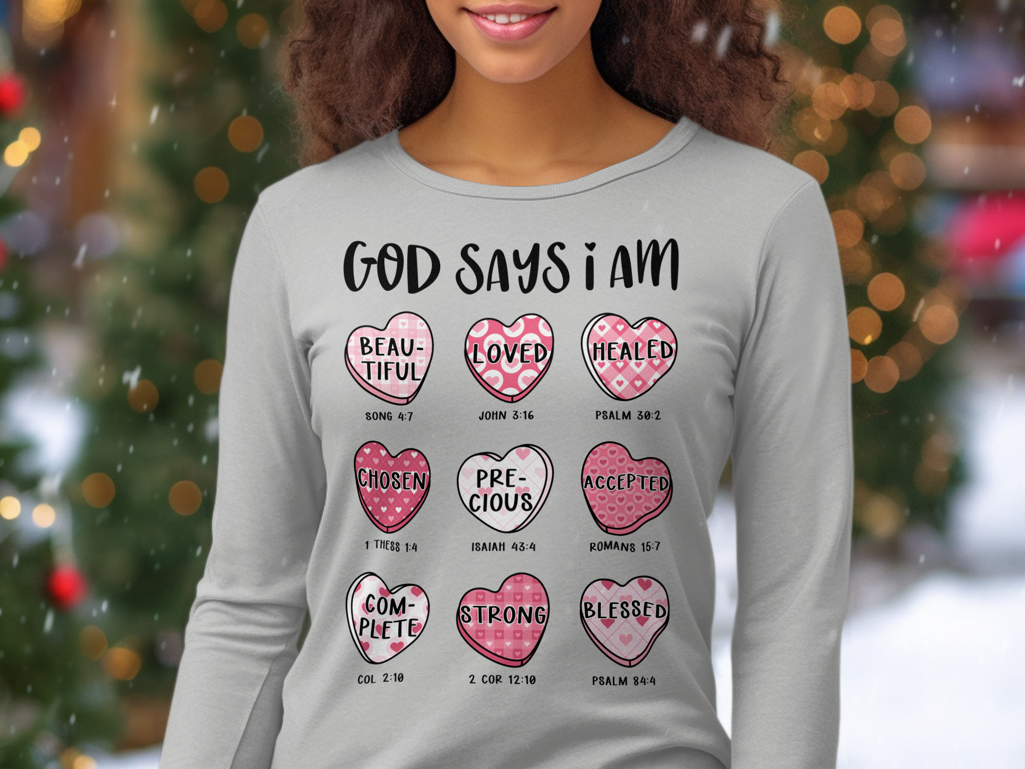 Holiday-Valentine's Day-Positive Affirmations Heart