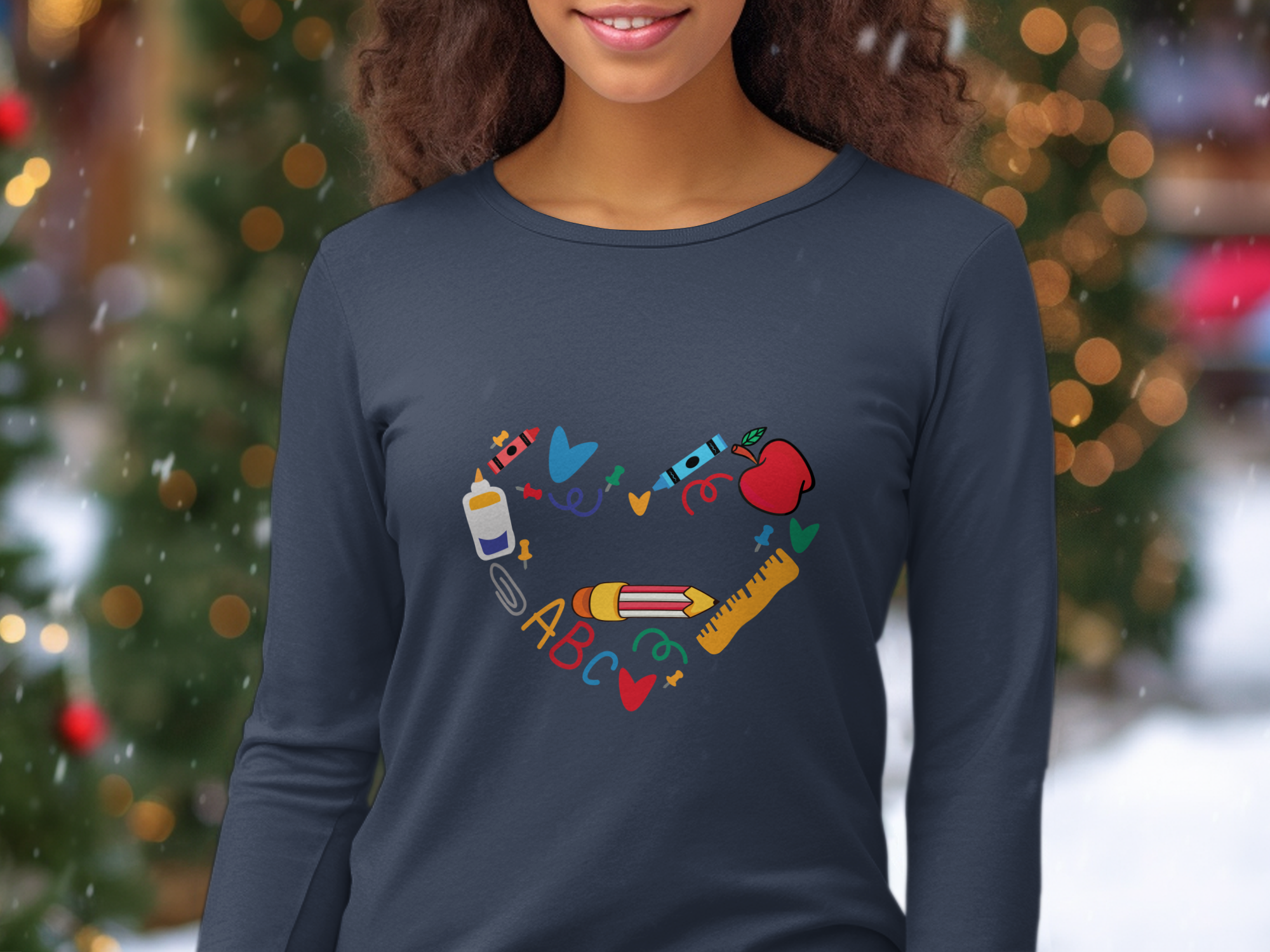 Professional-Teacher-Cute Heart Shape School Supplies