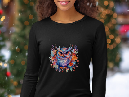 Animals-Misc-Colorful Owl Art