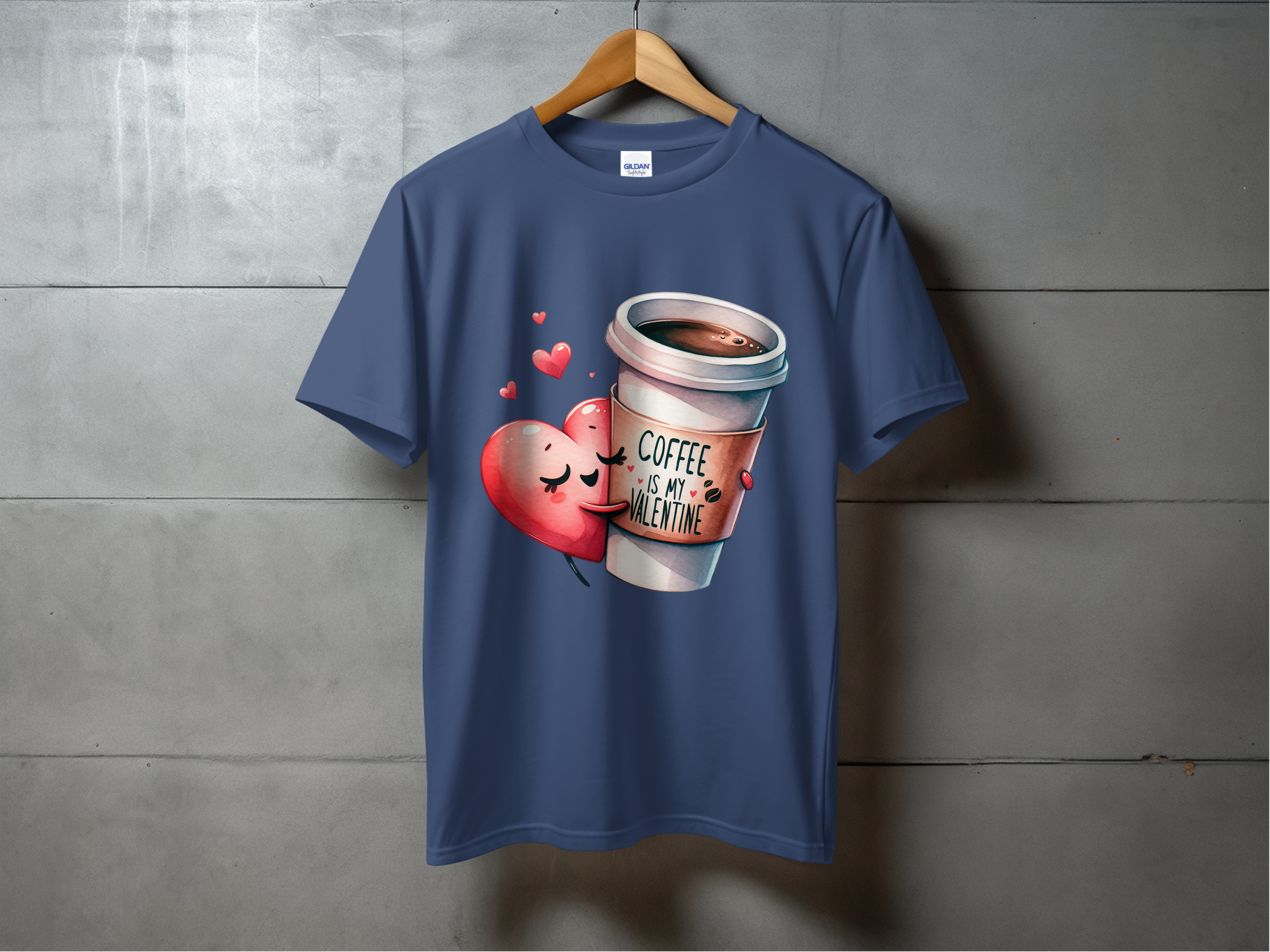 Holiday-Valentine's Day-Cute Coffee Valentine Heart