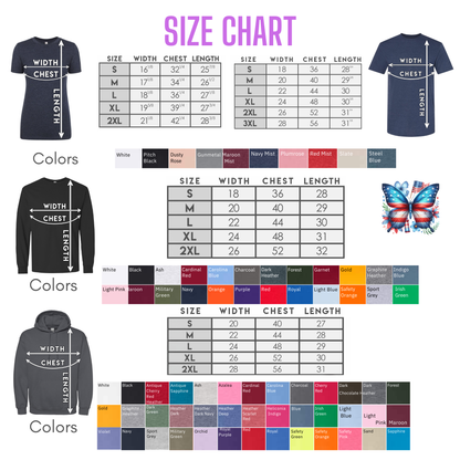 Animals-Bugs-Patriotic Butterfly