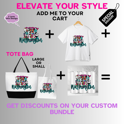 Outdoors-PNW-Washington WA Western Cow Print