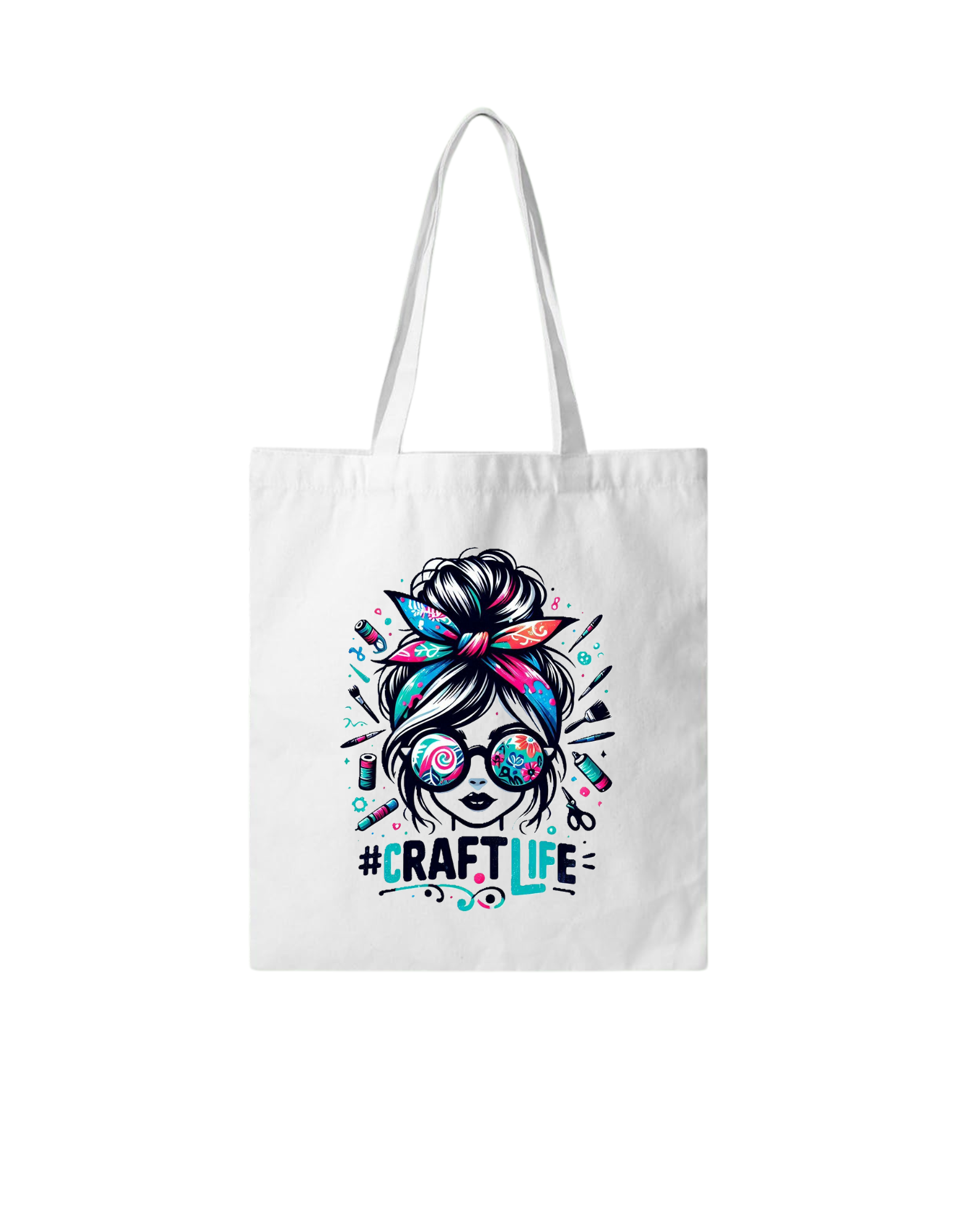 #Craft Life Tote Bag