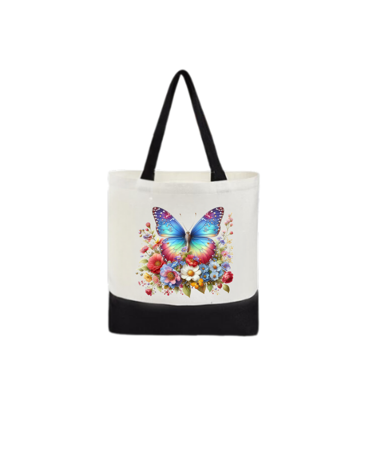 Tote - Floral Butterfly