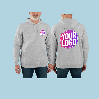 Custom Logo Hooded Sweatshirt