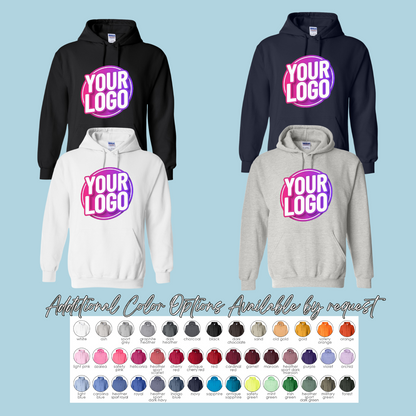 Custom Logo Hooded Sweatshirt